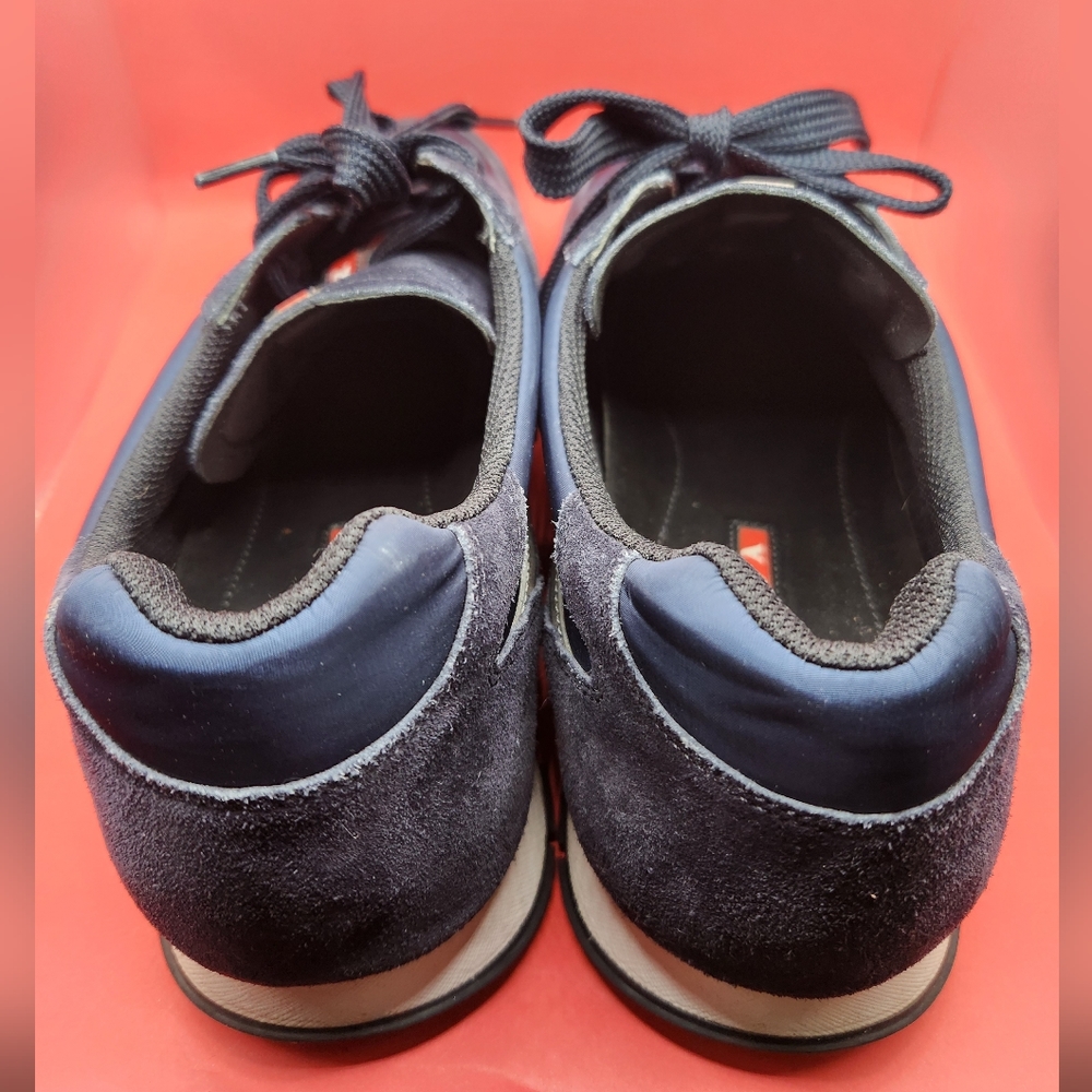 Suede Prada men's sneakers - Picture 6 of 8